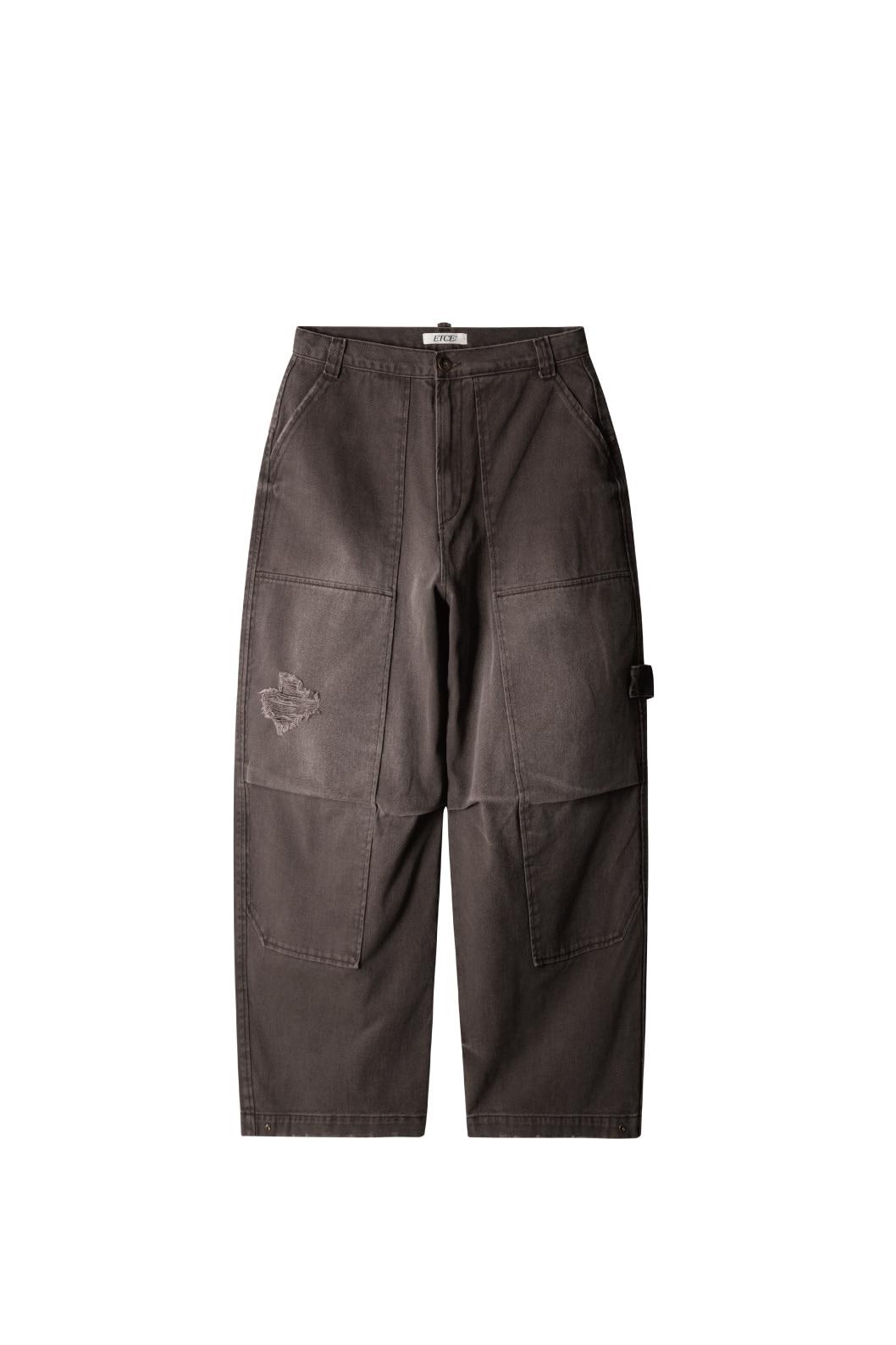 WASHED GARDENER PANTS (BROWN)