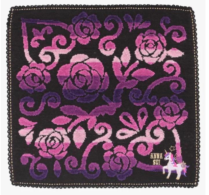 안나수이 유니콘 로즈 타올 손수건