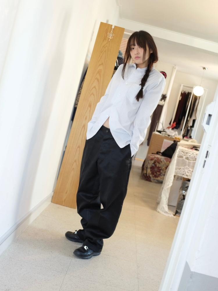 Vintage maxi wide pants