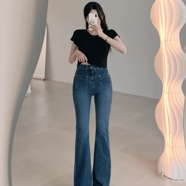 [자연스러움/힙딥커버] 뉴 사기핏 포켓 골반 패드 부츠컷