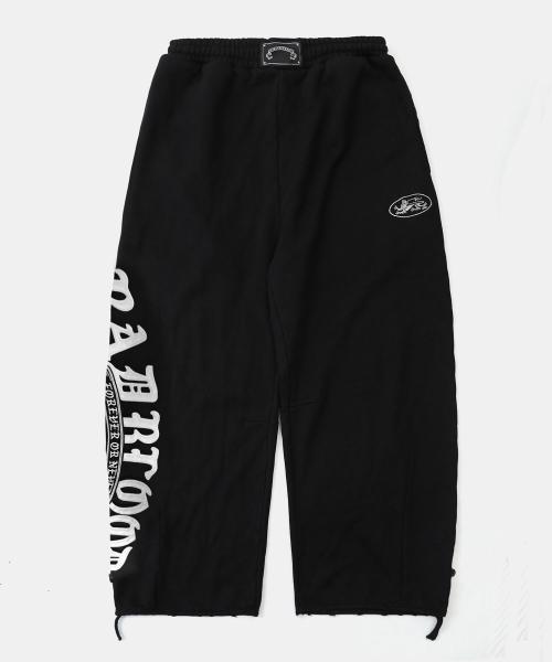 미스틱 캡슐 2 Way 커브드 조거 트라우져 - 블랙/화이트