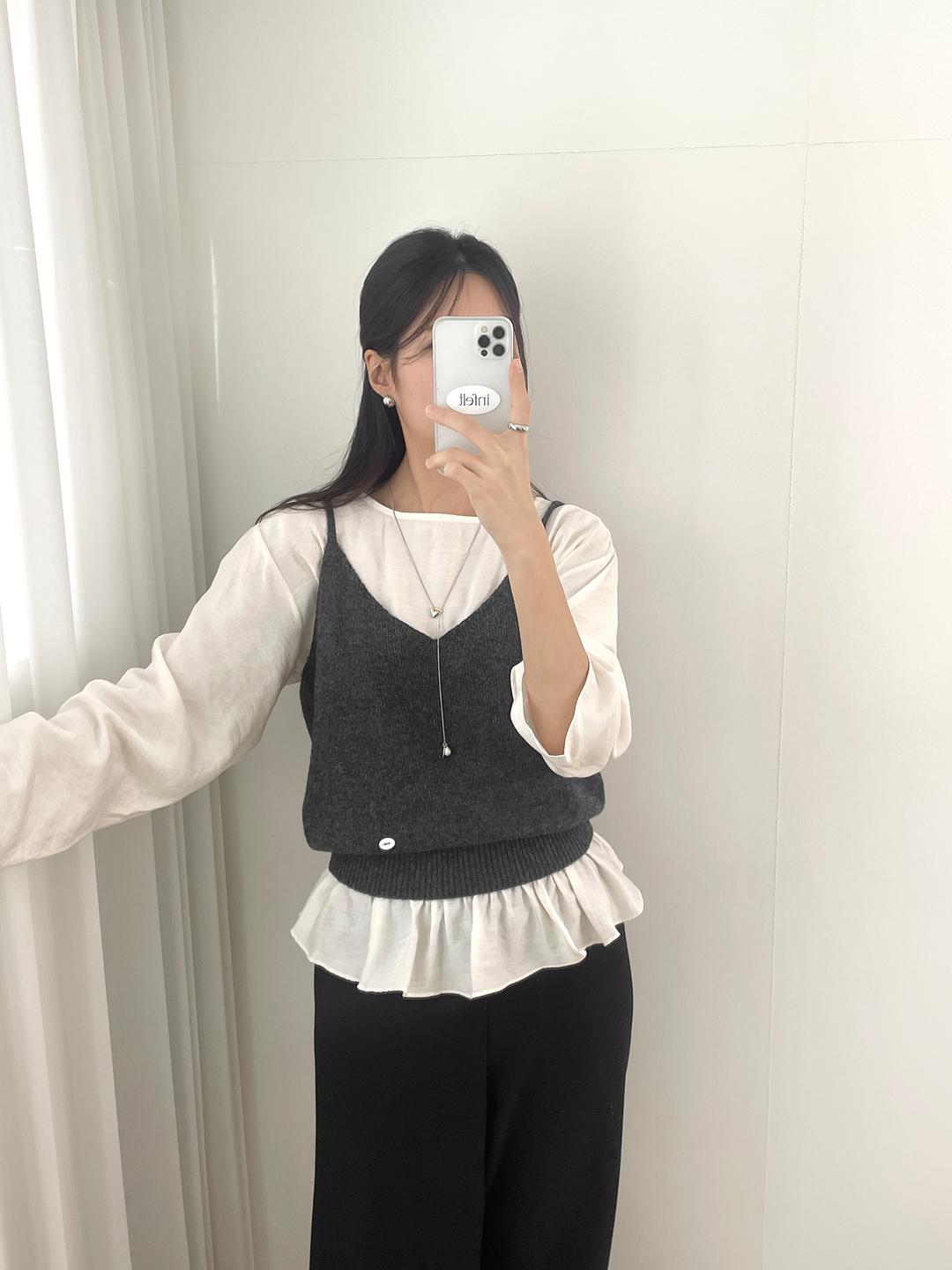 인펠트 솔브 울 뷔스티에