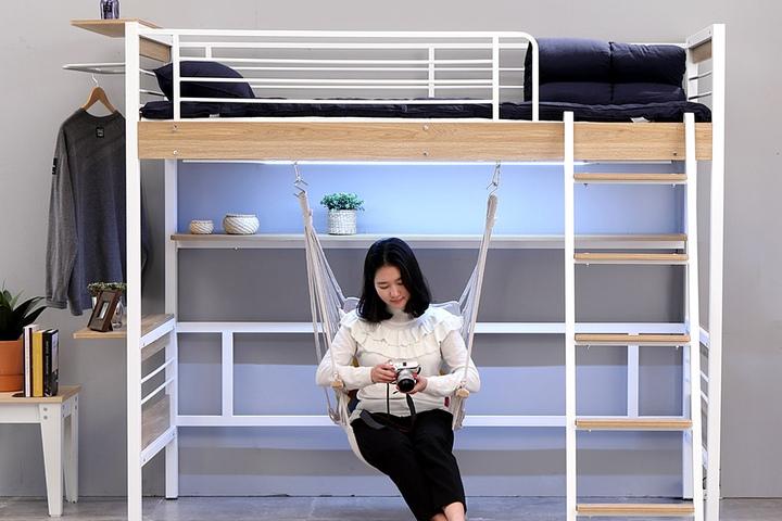 니콜 팔걸이 해먹 의자