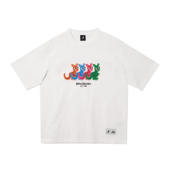 iscream 캉골 그래픽 티셔츠 2806 오프화이트