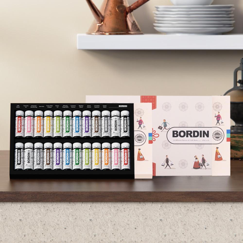 더치커피 콜드브루 커피원액 앰플 24종 선물세트 보르딘 [원산지:에티오피아]