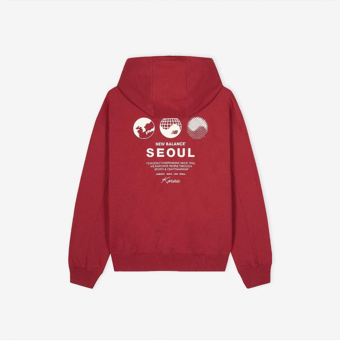 UNI NB 서울 글로벌 익스클루시브 후드티 (SEMI OVER FIT)