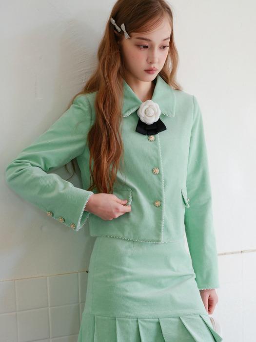Cest_Corduroy collar jacket