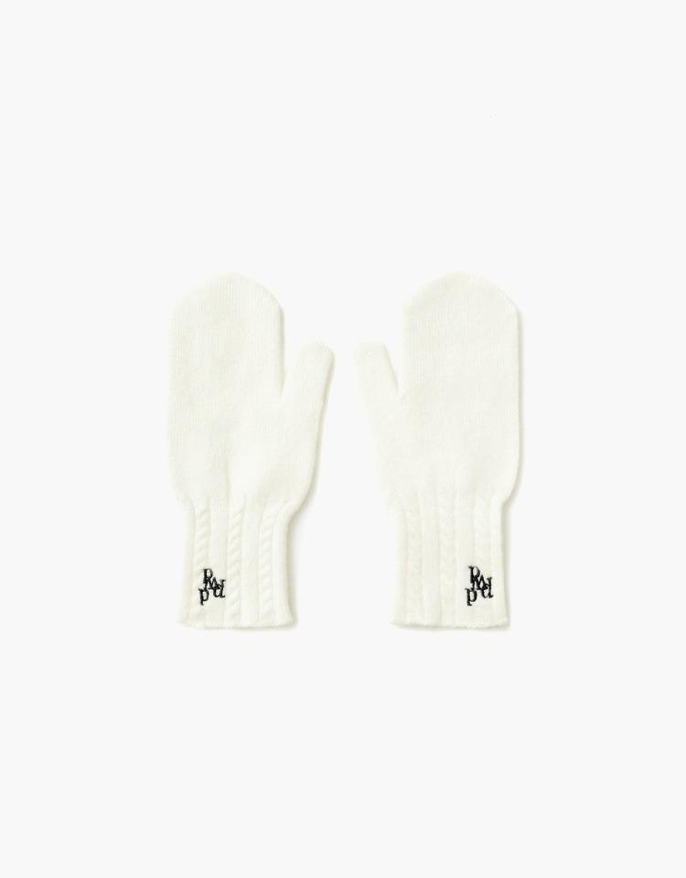 dpwd mittens (ivory)