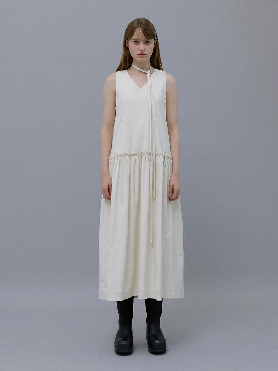 Winter Double Belt Loops Dress (Lemon)