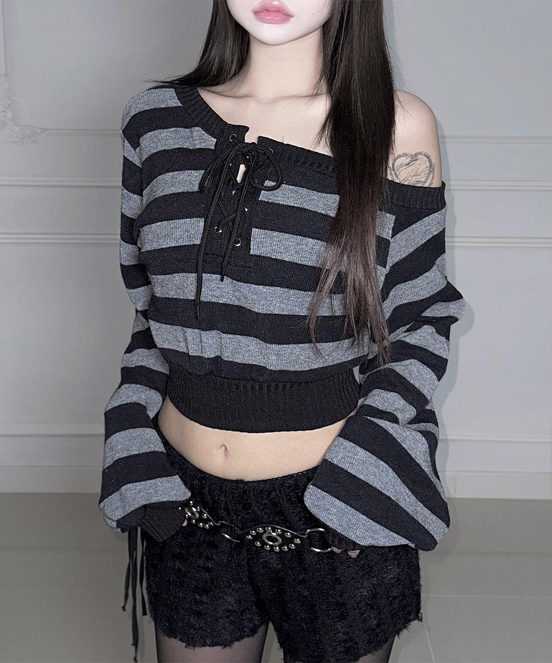 Blessing Cropped Knit (2colors)