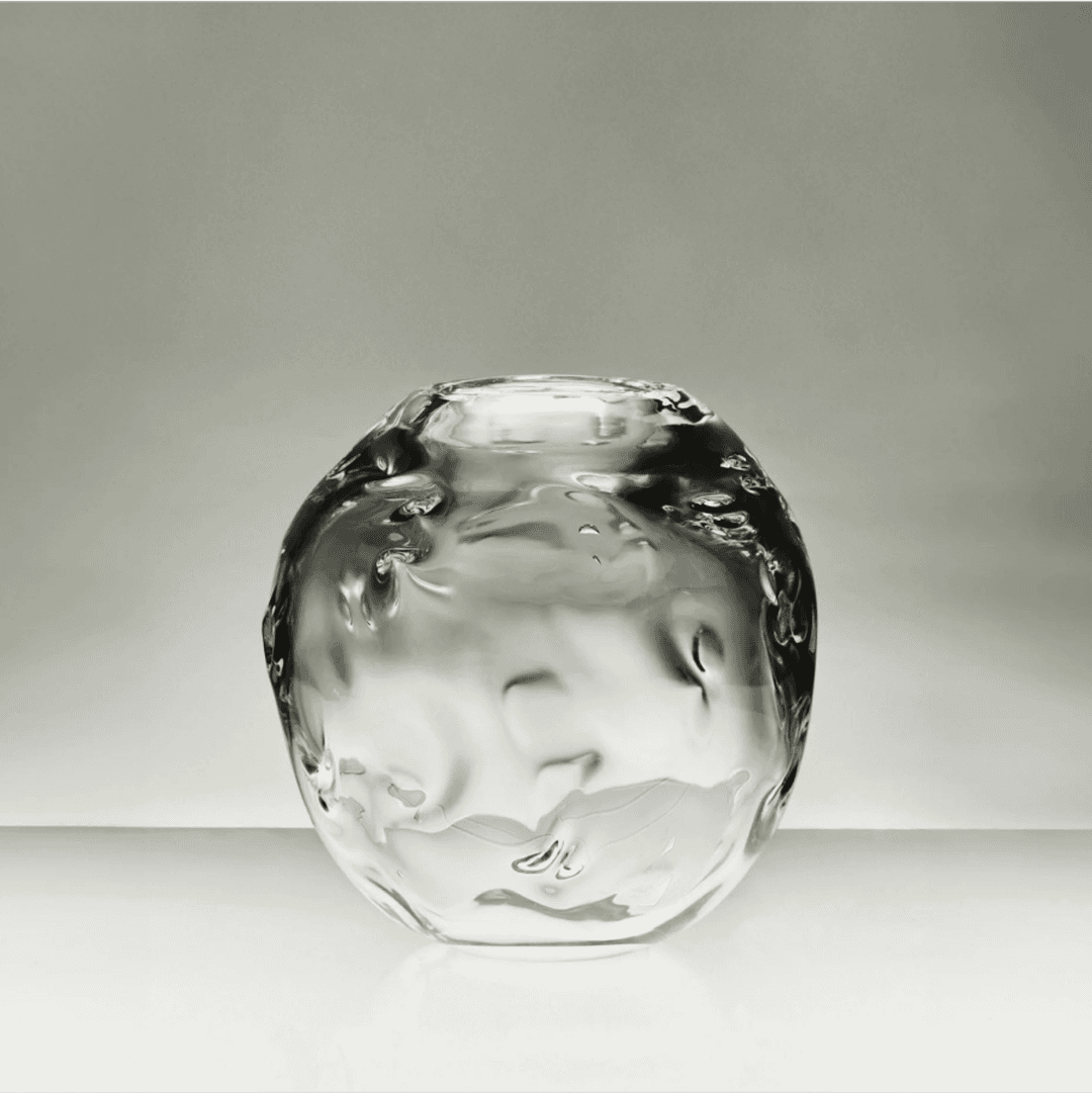 S.R. VINTAGE VASE DECO CLEAR