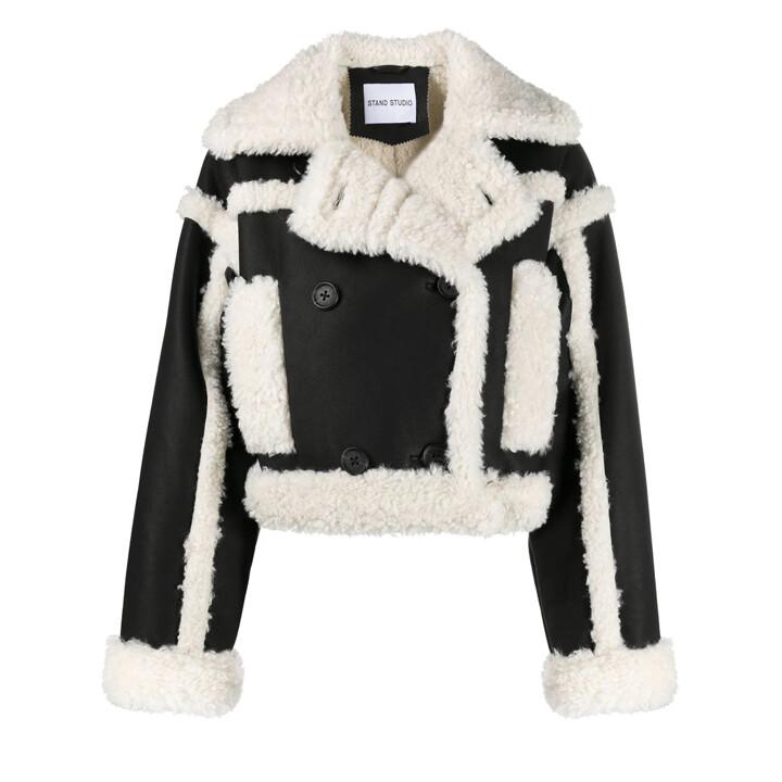 STAND STUDIO FW23 Fur Jacket Stand Studio Jackets Black Black 61090901089100