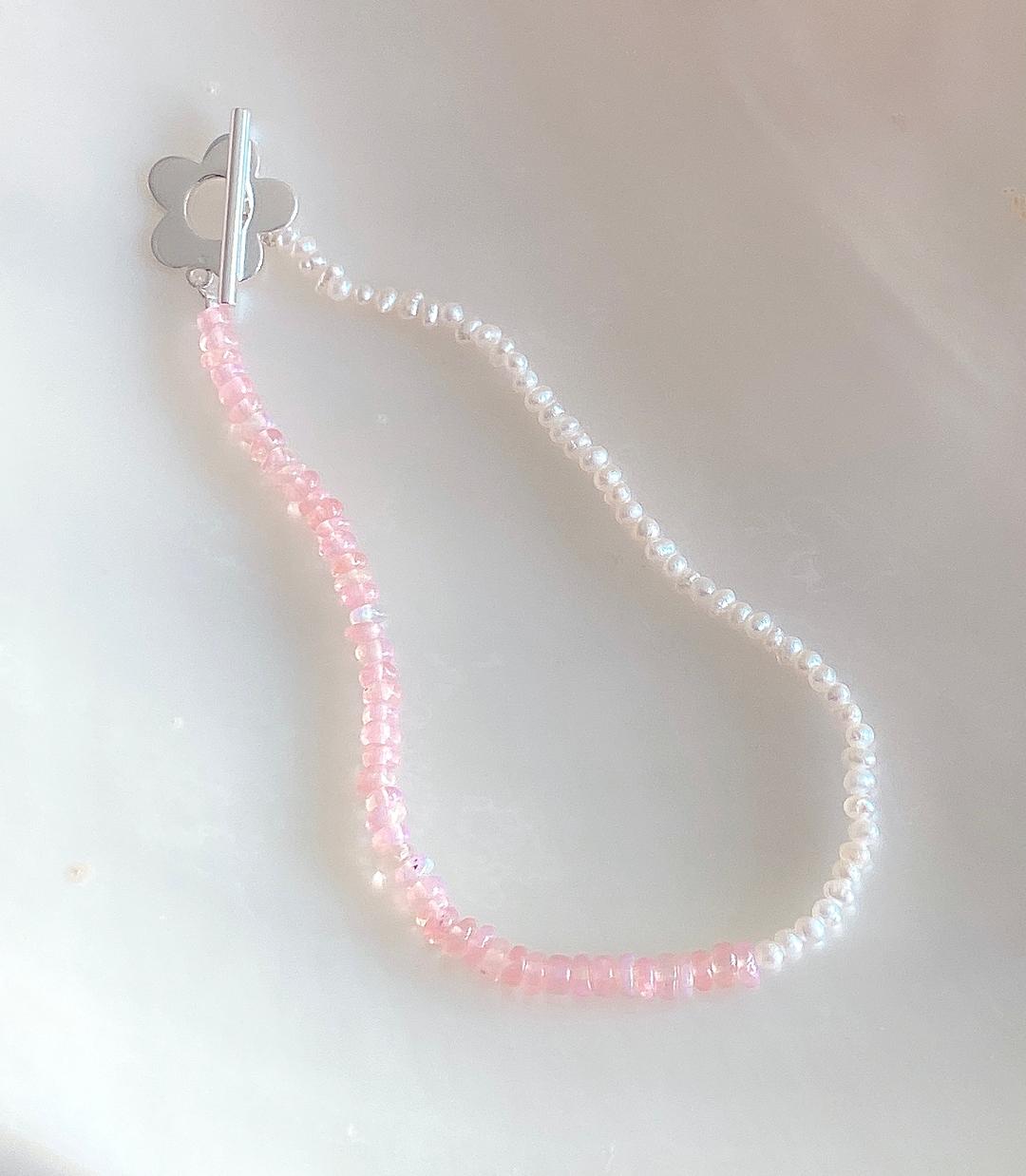 pearl + opal full ♔ 팔찌 ver.