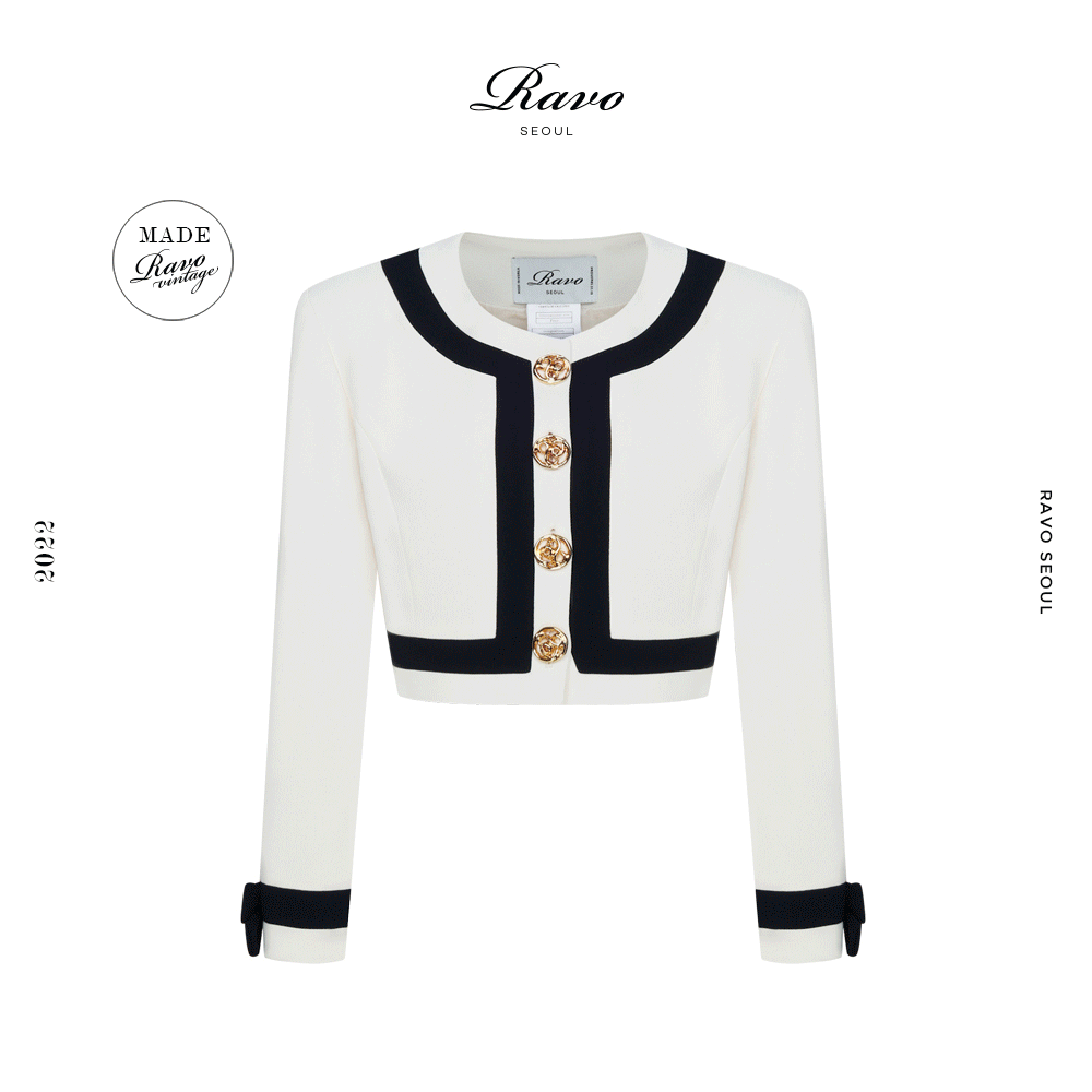 Sarah 세라 리본 자켓 ribbon Jacket