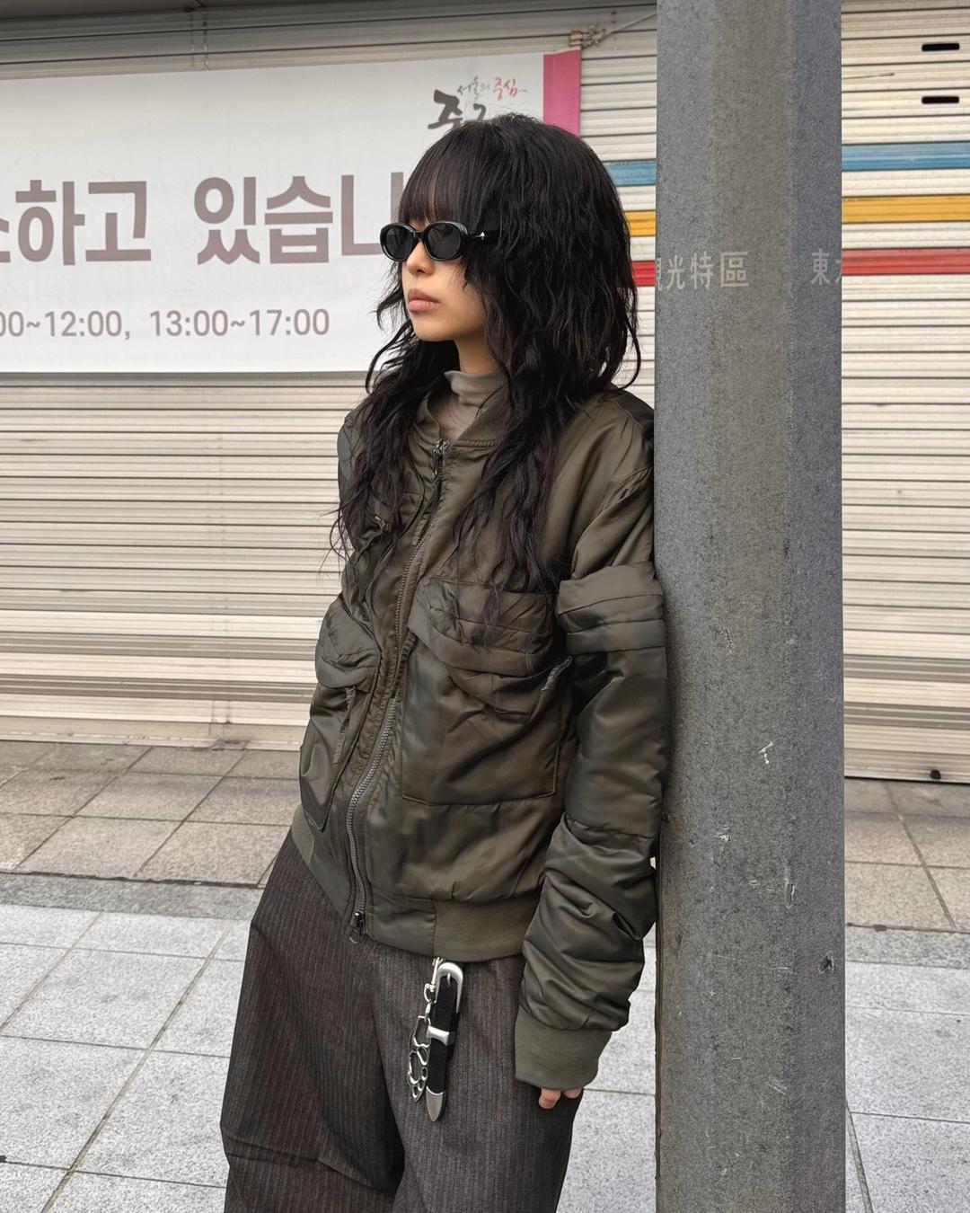 토프 포켓 크롭 MA-1 2C (L,XL)