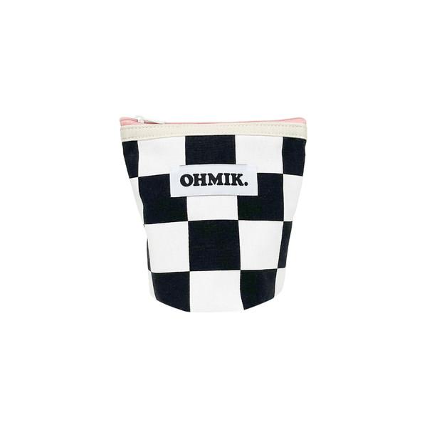[002] Pouch - Checkerboard Black