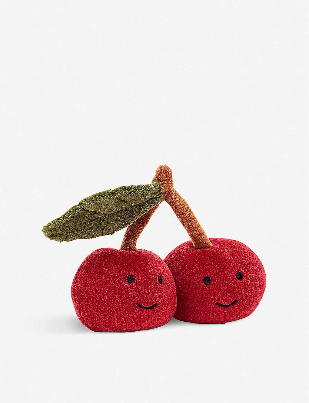 Fabulous Fruit Cherry soft toy 9cm