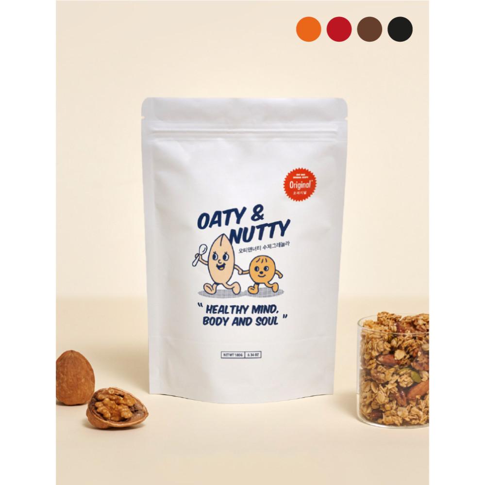 오티앤너티 수제 그래놀라 클래식 타입 Small Pack 4종 180g 스몰팩