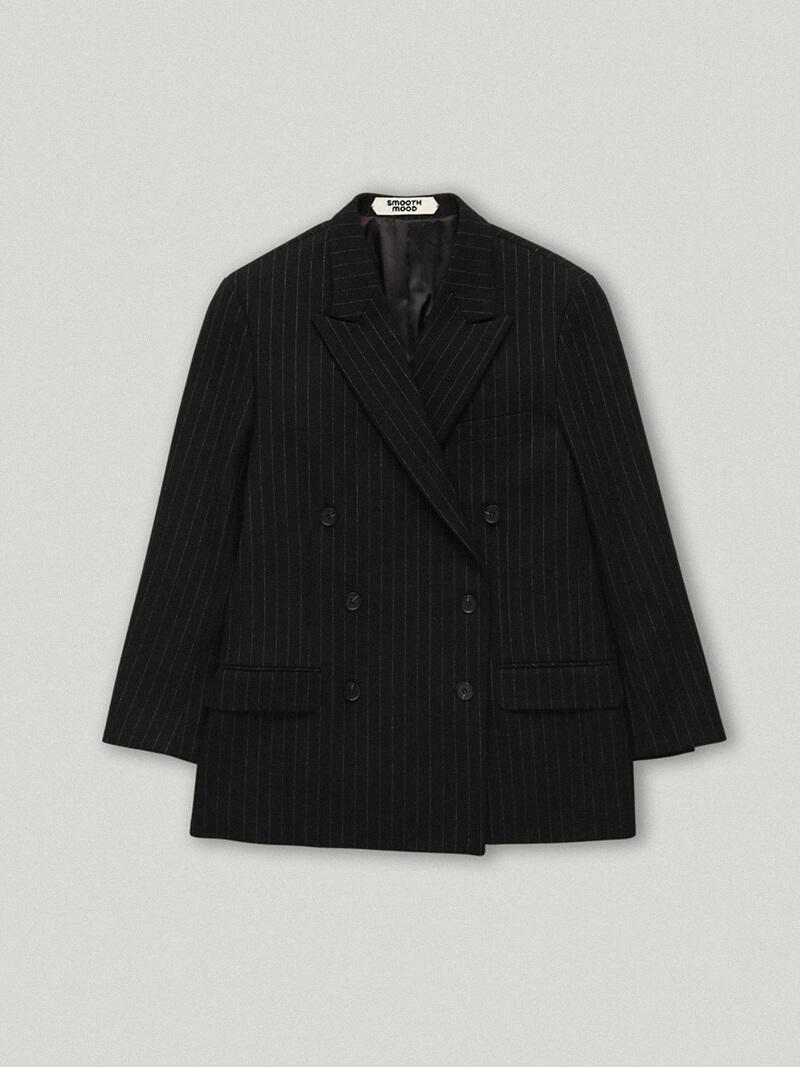 Stevie Pinstripe Jacket