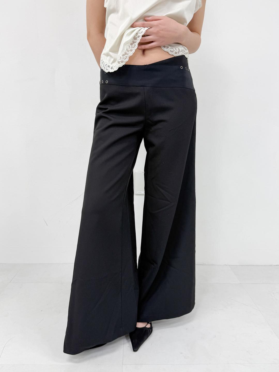 704. Wide Eyelet Pants