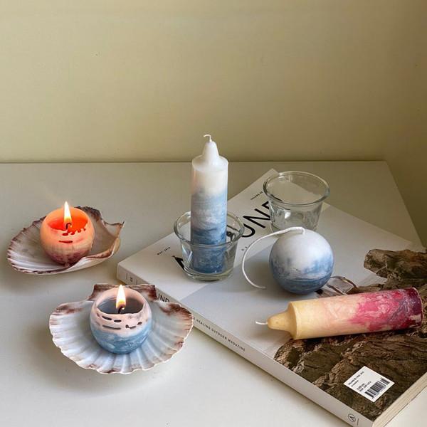 [하우올리] 바다 캔들 (2type, 2color)