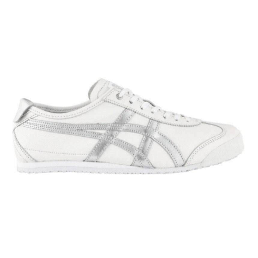 오니츠카타이거 멕시코66 운동화 화이트 실버 스니커즈  D508K 0193  White/Silver