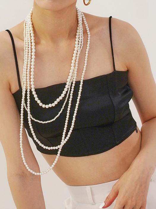 long pearl layered N