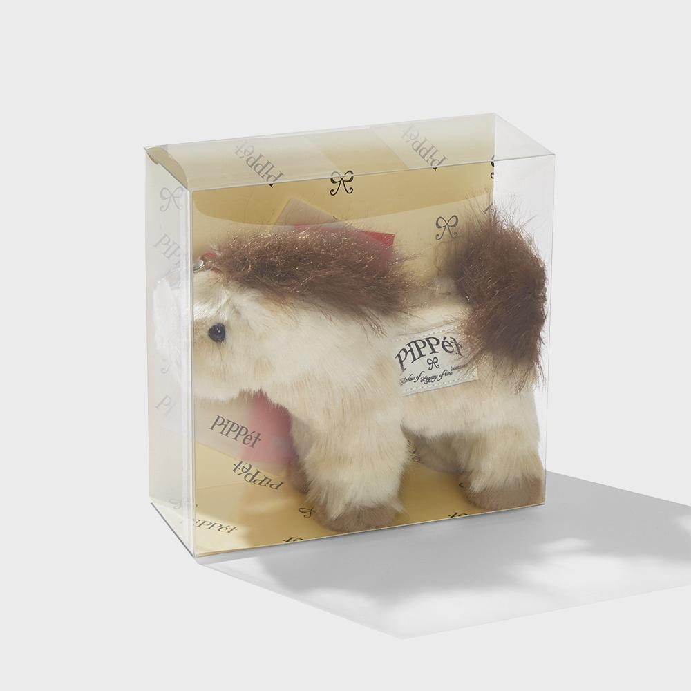 Pony Curly Keyring (cream)