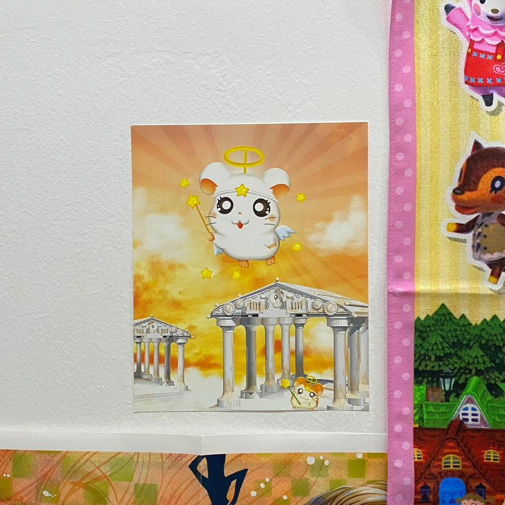 햄토리 일러스트 포스터 (랜덤) : 해파리잡화점