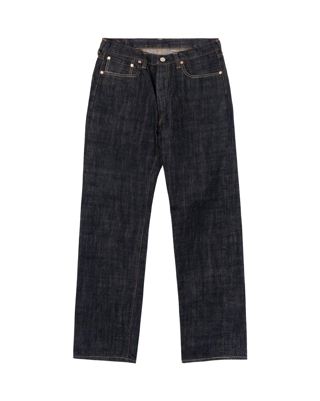 [F.O.B FACTORY] F143 14OZ SELVEDGE DENIM STRAIGHT 5P (INDIGO)