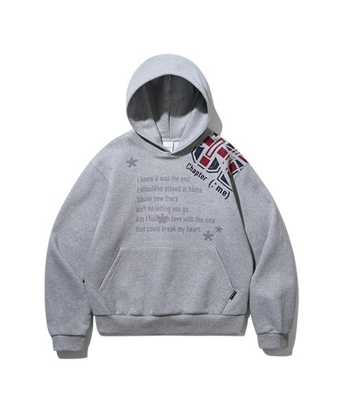 레터잭 후디 (그레이)