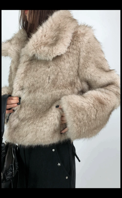 트비아 퍼 자켓 -2 COLOR