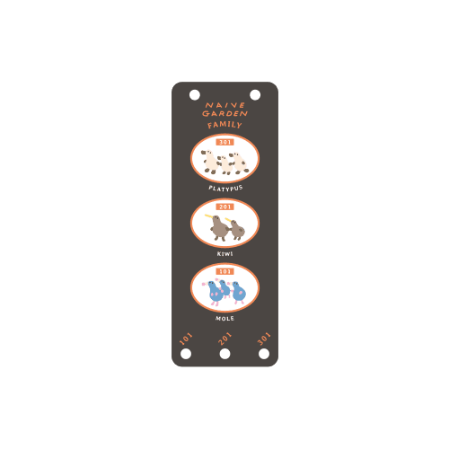 패밀리 키홀더 키링