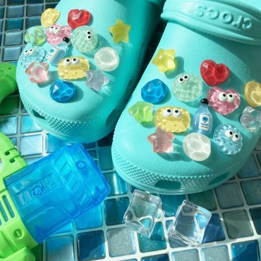 얼스얼스에서만(26피스)유리해변💎바다조약돌지비츠세트