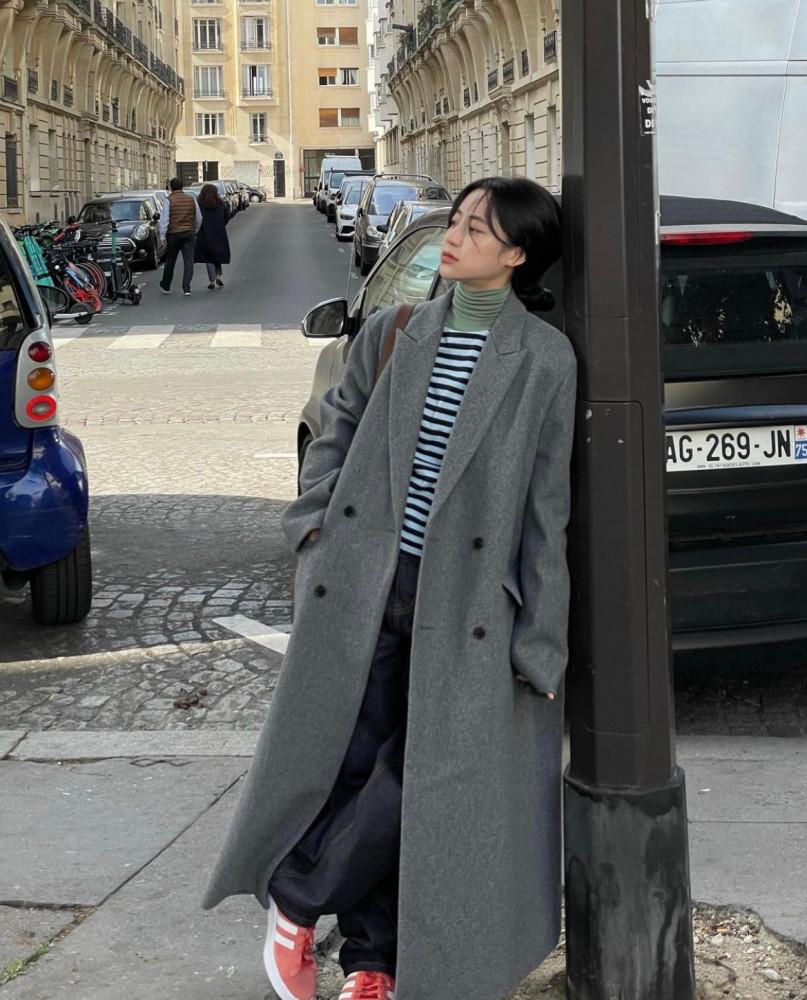 Eiffel length double maxi coat 에펠 롱 더블 맥시 코트