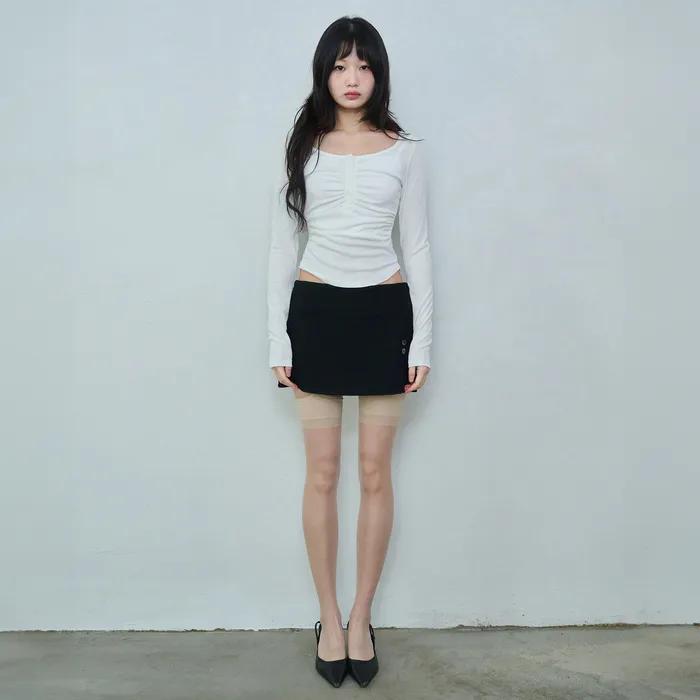 페이 소프트 셔링 탑 [WHITE]