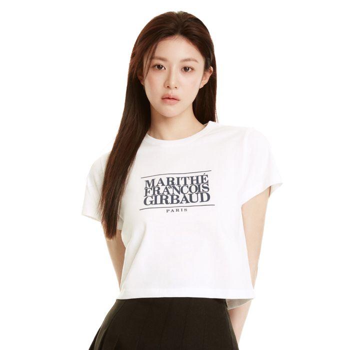 W CLASSIC LOGO CROP TEE (6color)