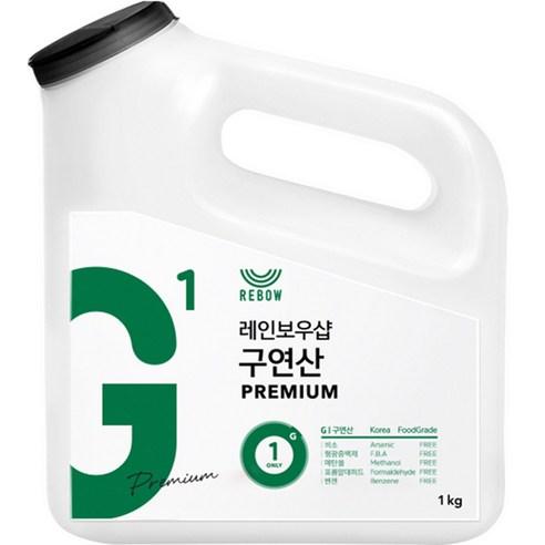 레인보우샵 구연산 프리미엄 톡톡이 용기 타입, 1kg, 1개 - 구연산 | 쿠팡