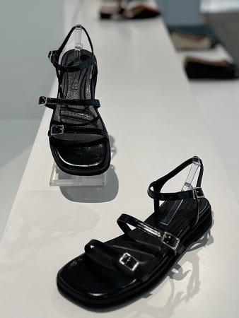 이런 상품 어때요? 세라 여성 데일리 버클장식 포인트 스퀘어 토 샌들 C24S406 2컬러 3CM