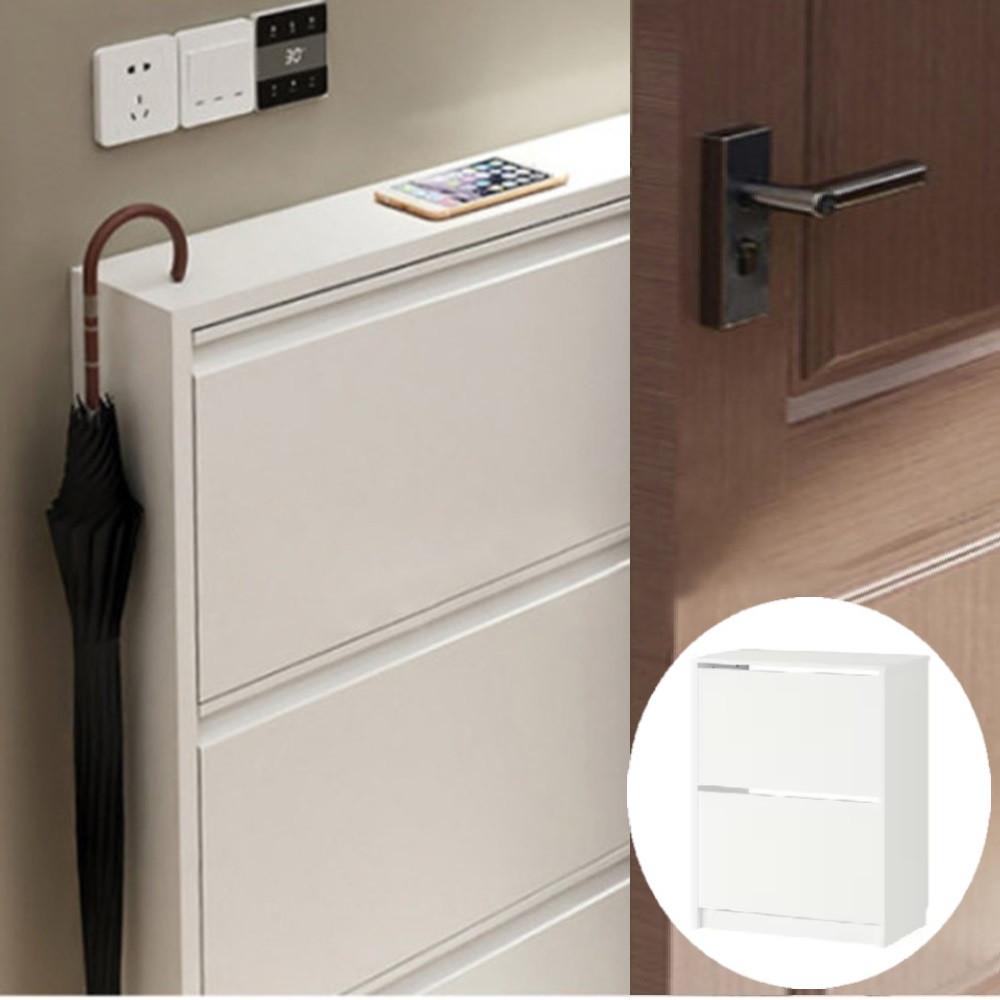 슬림 신발장 이케아 신발장 현관 틈새 좁은 현관장 아파트 철제 얇은 오픈 미니 수납장