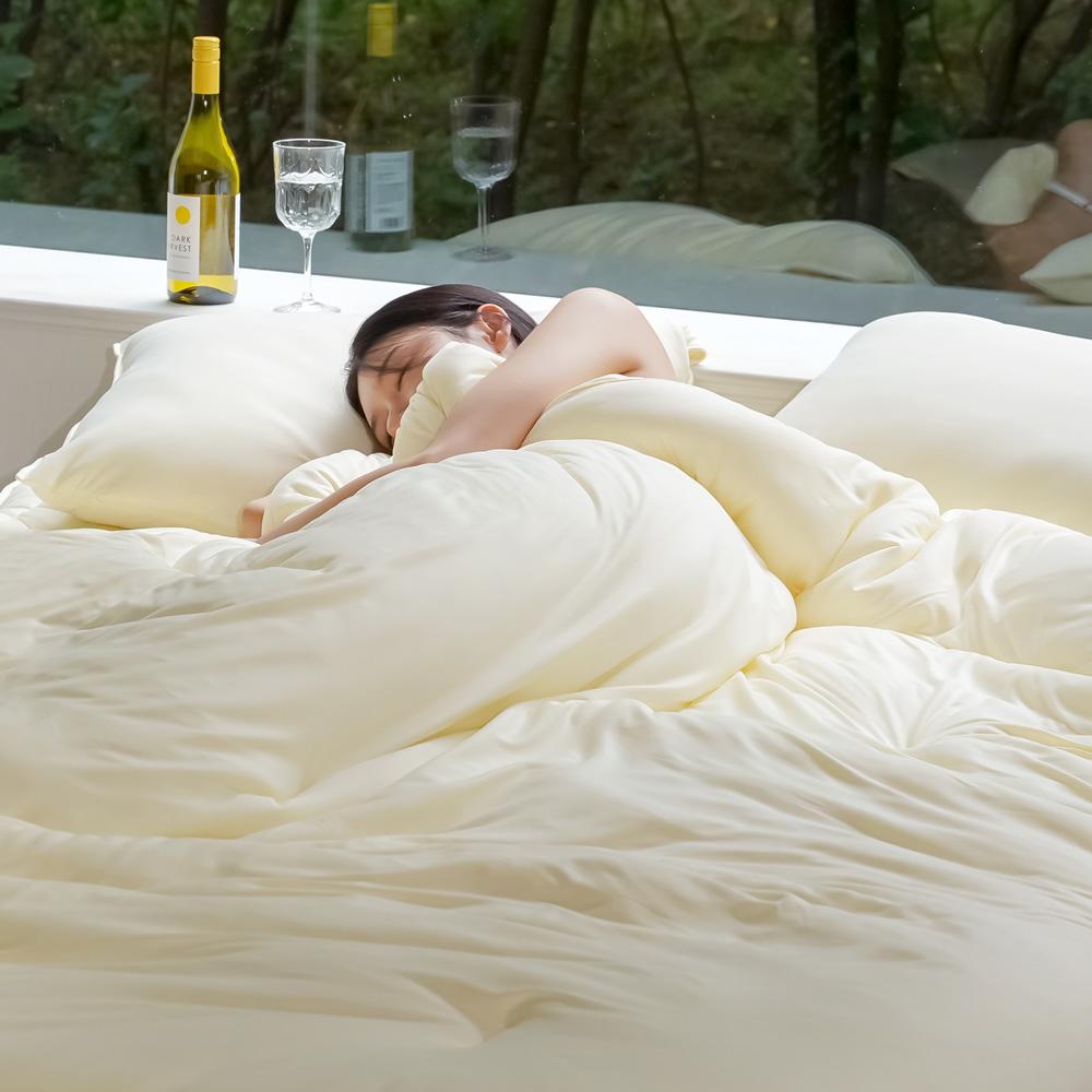 이불 마이크로 침구세트 깊은잠 몽글 차렵이불베개세트 SS