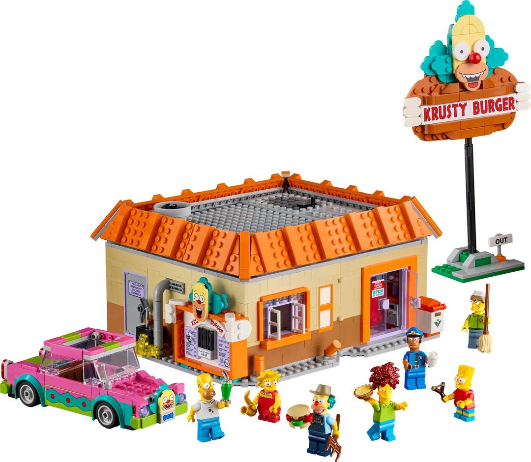 The Simpsons™: Krusty 버거 10352 | 레고® Icons | LEGO® Shop KR
