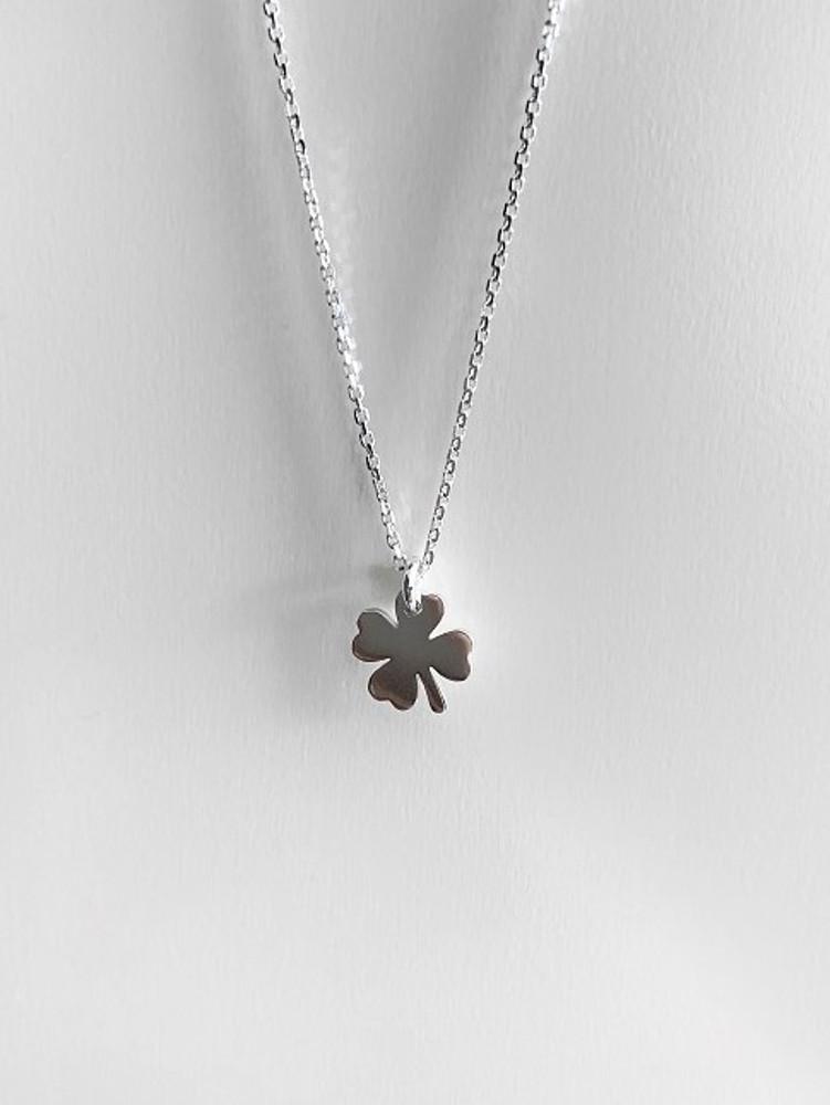 (어센틱/ silver925) ﻿clover necklace 클로버목걸이