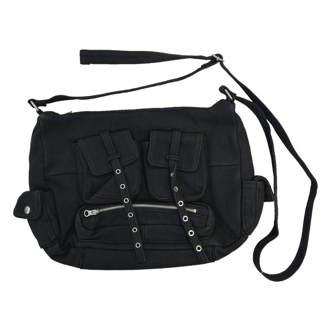 TCM vintage pocket cross bag (black) (9/24 예약배송)