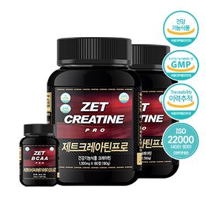제트크레아틴프로(1,000mg x 180정) 더블패키지