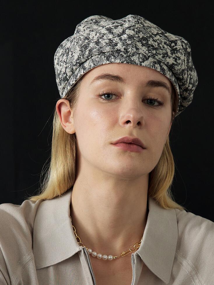 BREAD BERET / SMOG JACQUARD / GRAY