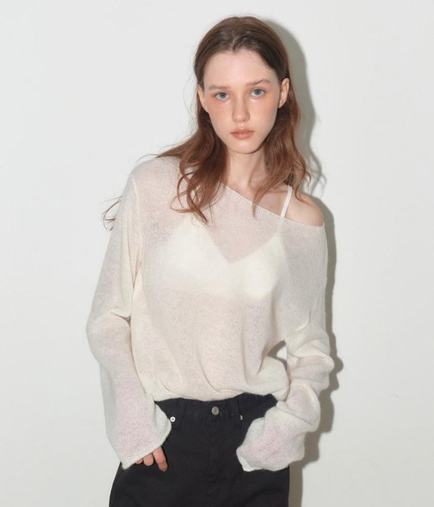 LE BUTTER 르버터 24FW 모헤어 보트 니트