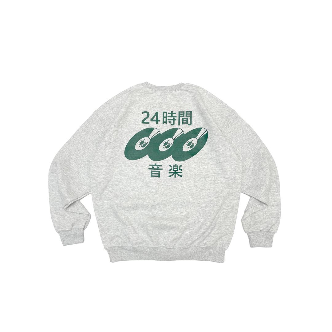 24PP Face Sweatshirt (Green)