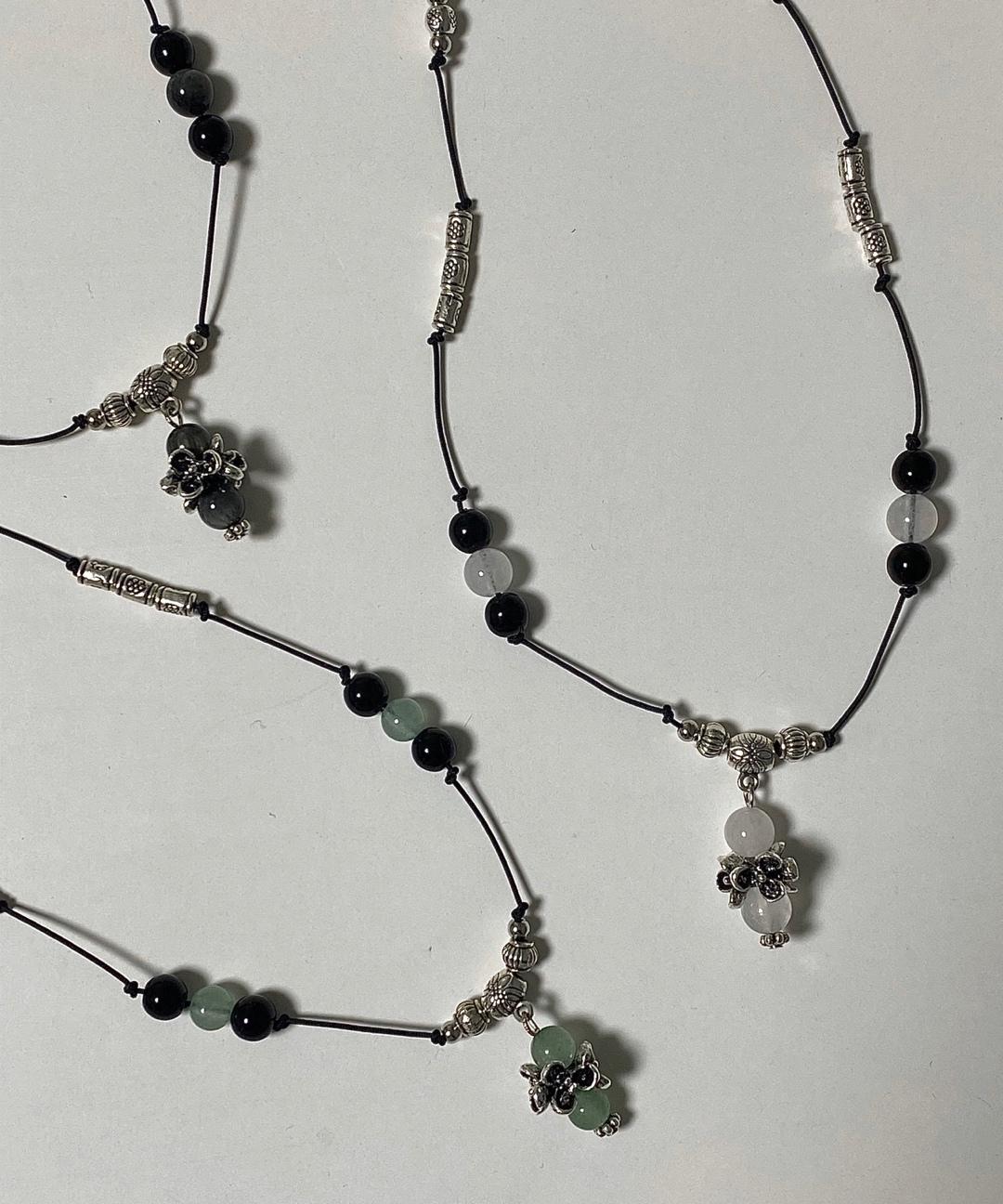 그윽 [그윽제작] 여울 매듭 목걸이