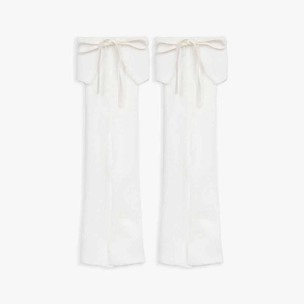 BALLET CUFFED LEG WARMER_WHITE